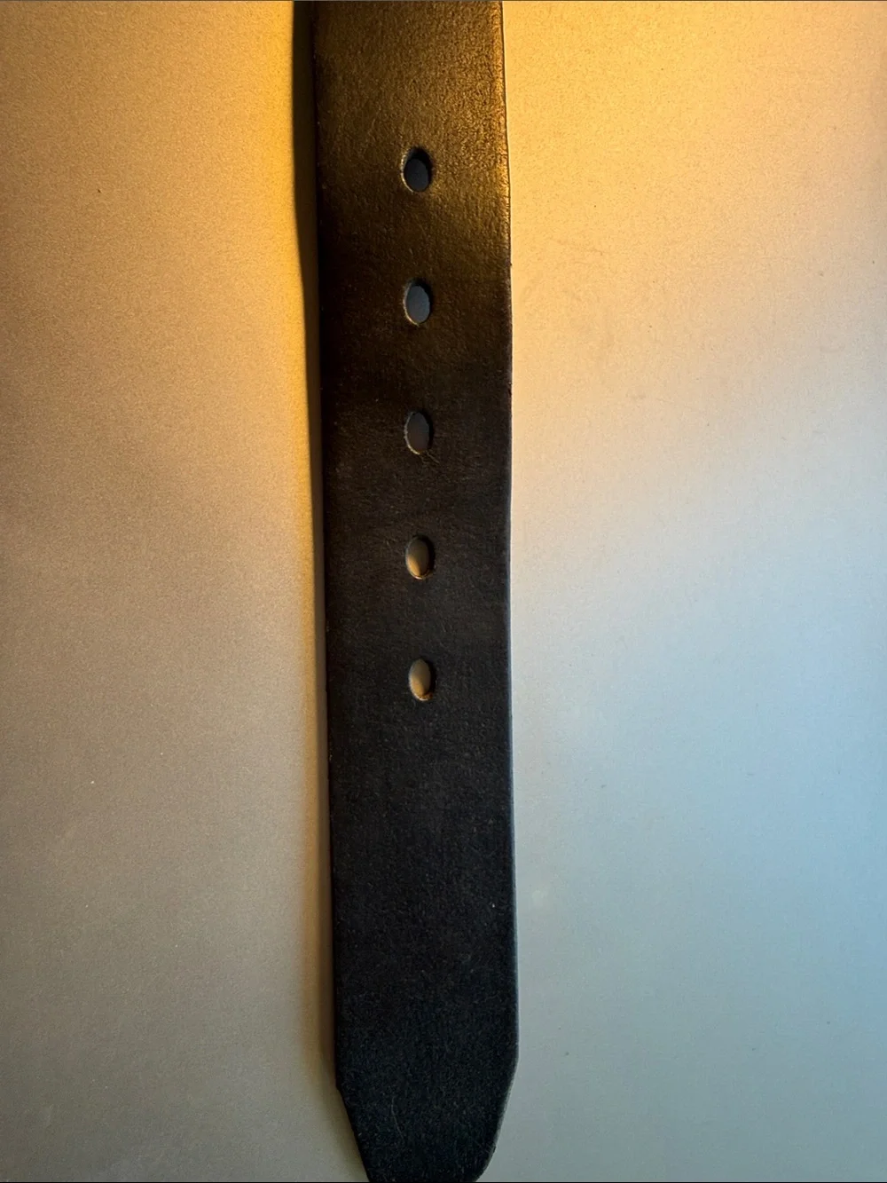Levi’s Genuine Italian Leather Belt Black USA Made Size 38/95